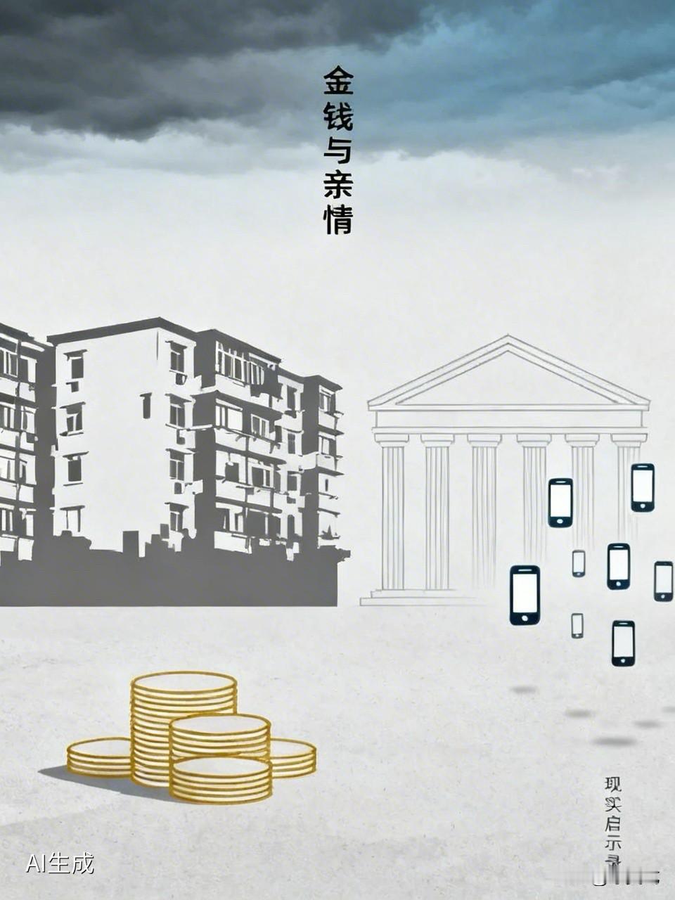 令人彻底清醒的一段话：“不管你信不信，你手里有四五百万，儿女盼着你死；你一月退