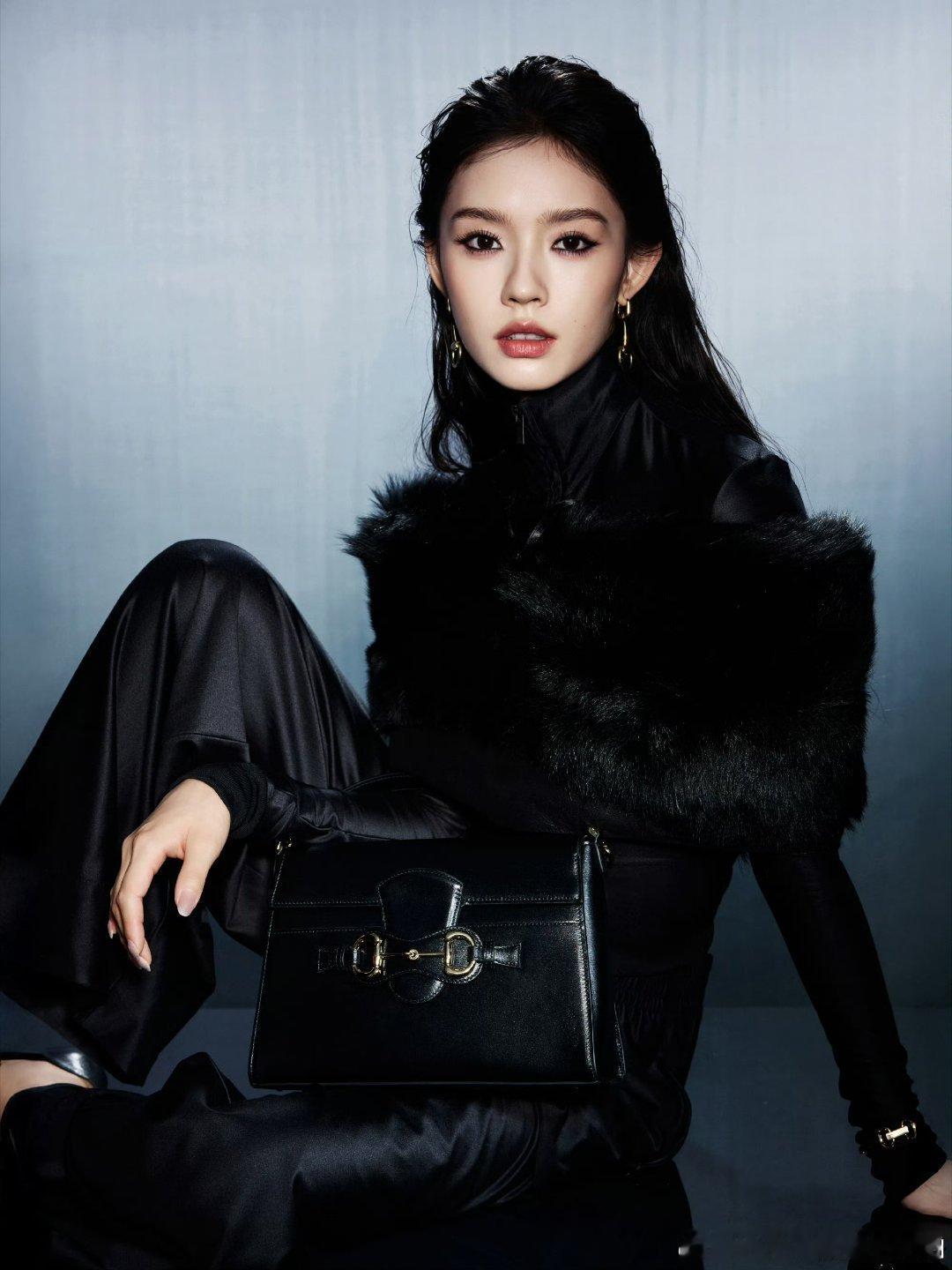 林允、向涵之、王影璐Gucci大片，很适合烟熏的三个人​​​