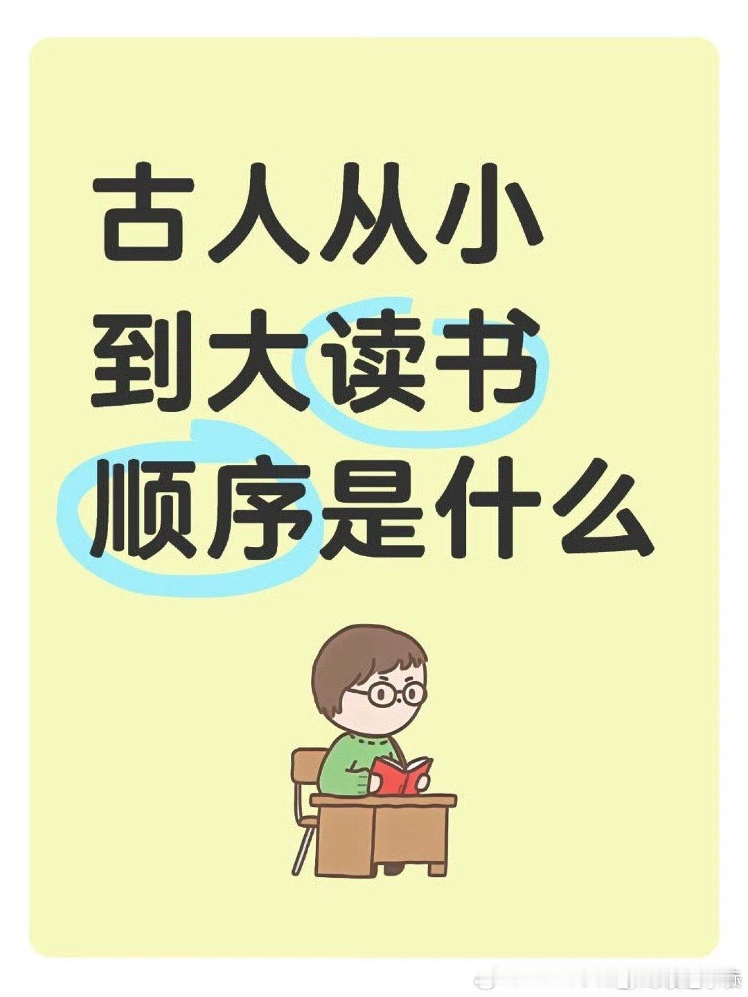 这才是古人从小到大的读书顺序这才是古人从小到大的读书顺序古人已去，但智慧留存