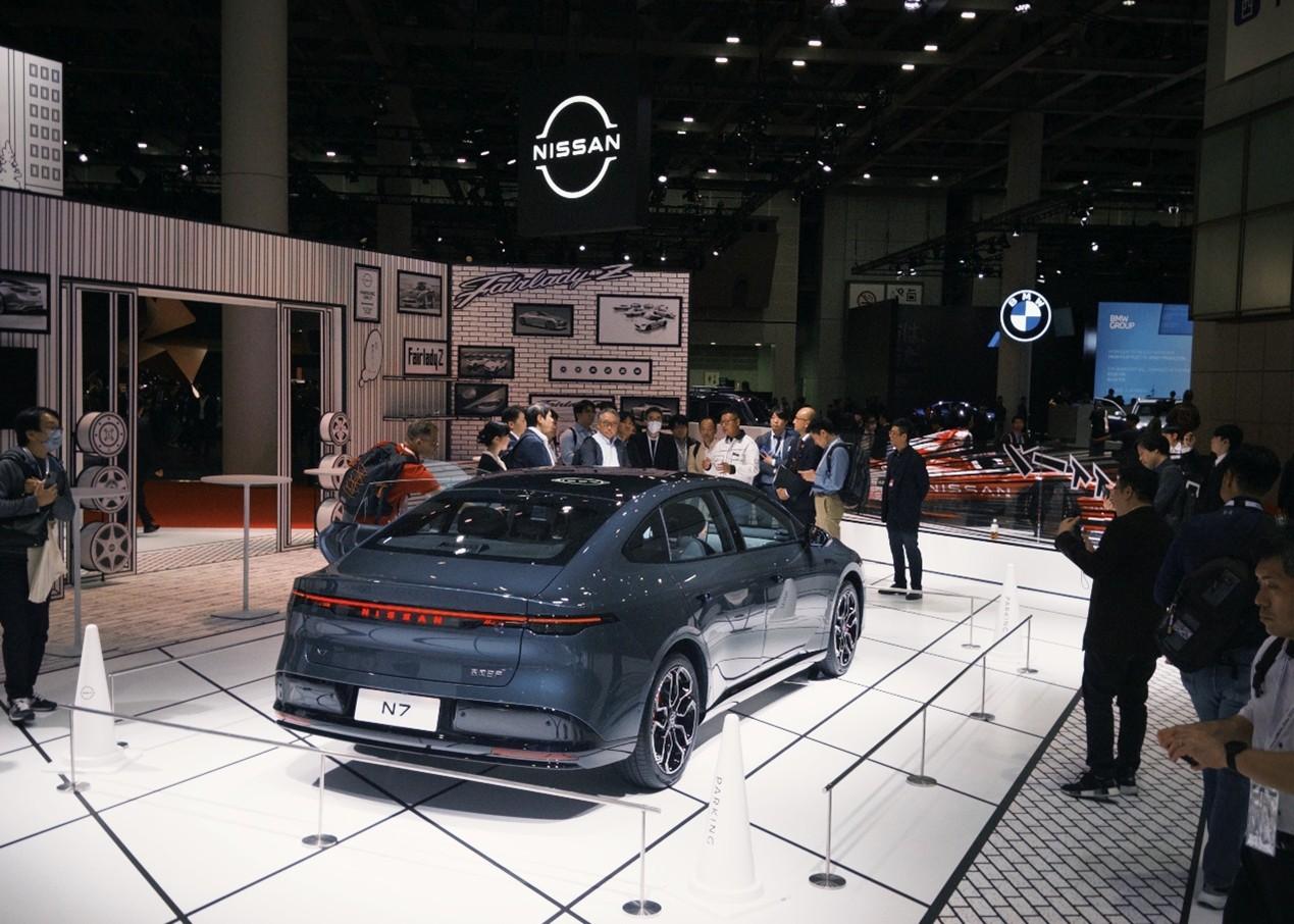 东京车展上，东风日产N7的亮相太有冲击力，这可是日产头一回把中国团队自研的新能源