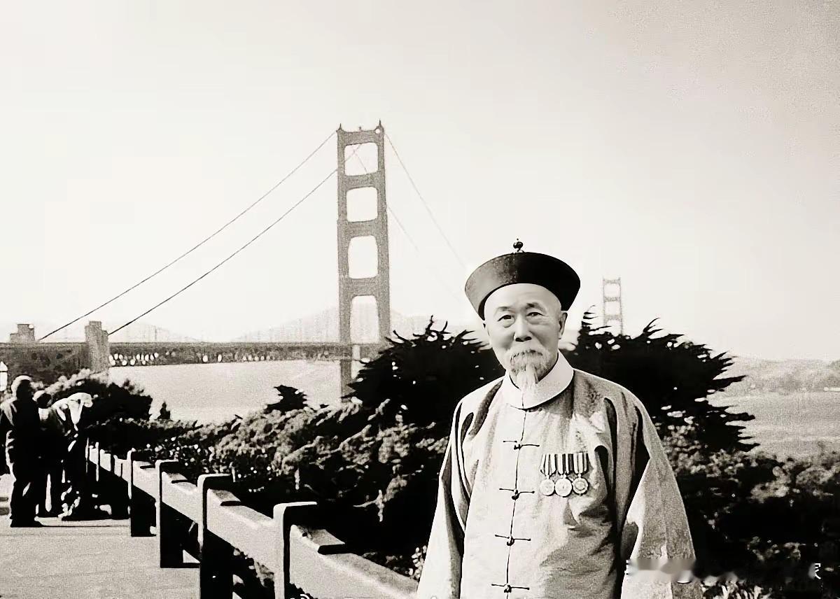 1896年李鸿章，1904年孙中山，都曾站在旧金山海湾留下历史性影像。而今，金门