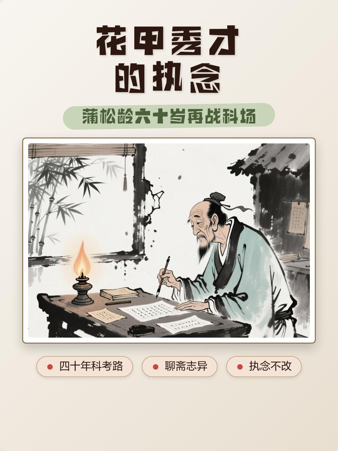 从蒲松龄参加科举考试到河南三支一扶考试作弊！蒲松龄著有《聊斋志异》，可谓大才，