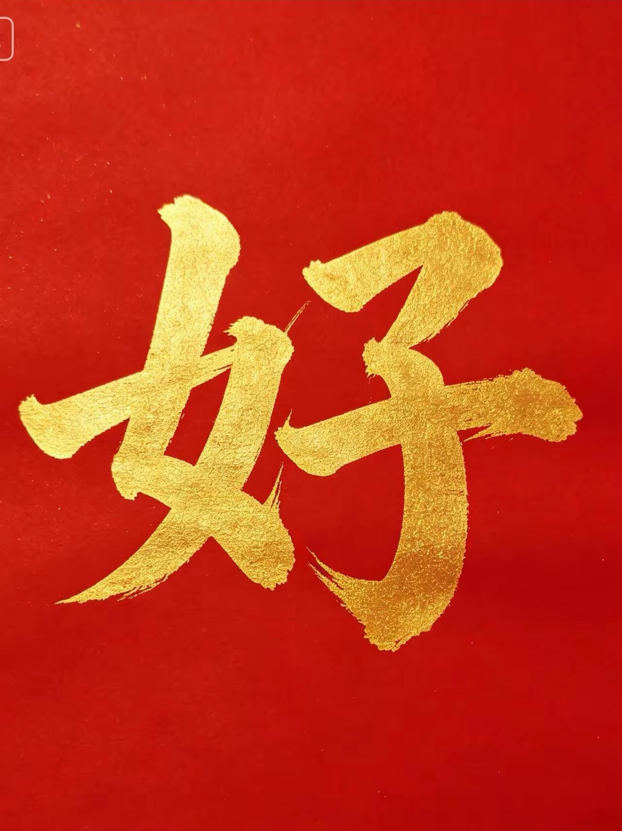 今日亲笔写下一个“好”字好运天降，好事连连；好事发生，好运相随。好梦成真，好日回