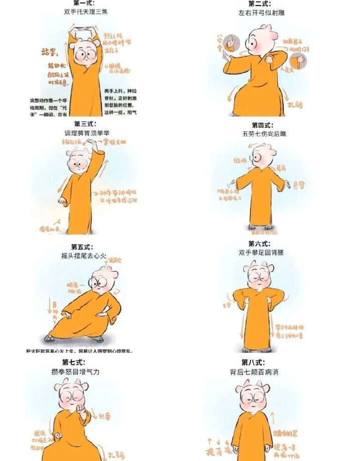 八段锦有毒吗...掉了十斤了…