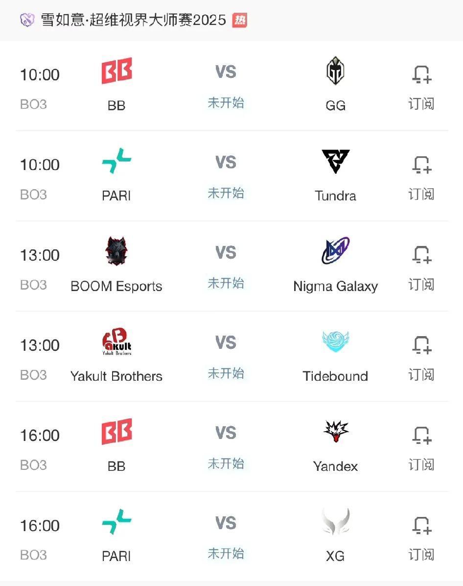 DOTA2:雪如意大师赛明天开赛，XG难明天早上十点开始，但是中国队要下午一