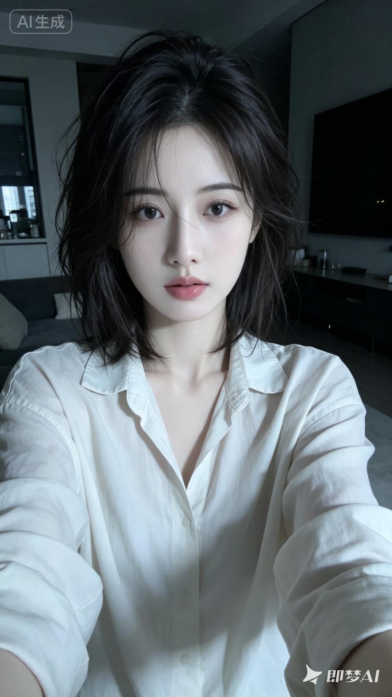 简约白衬衫，清新自然，少女感满满！💕