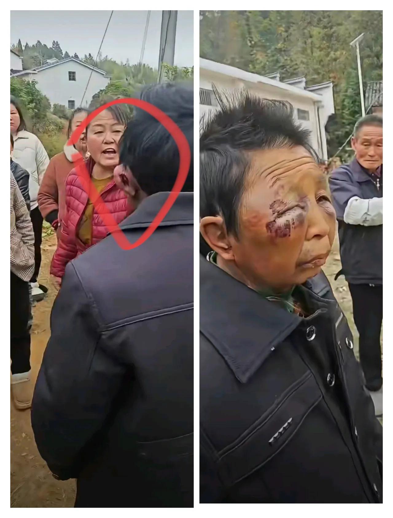 湖南被打老人丈夫，75岁，已经被抓，据说有一儿一女，女儿已嫁，儿子外出打工。