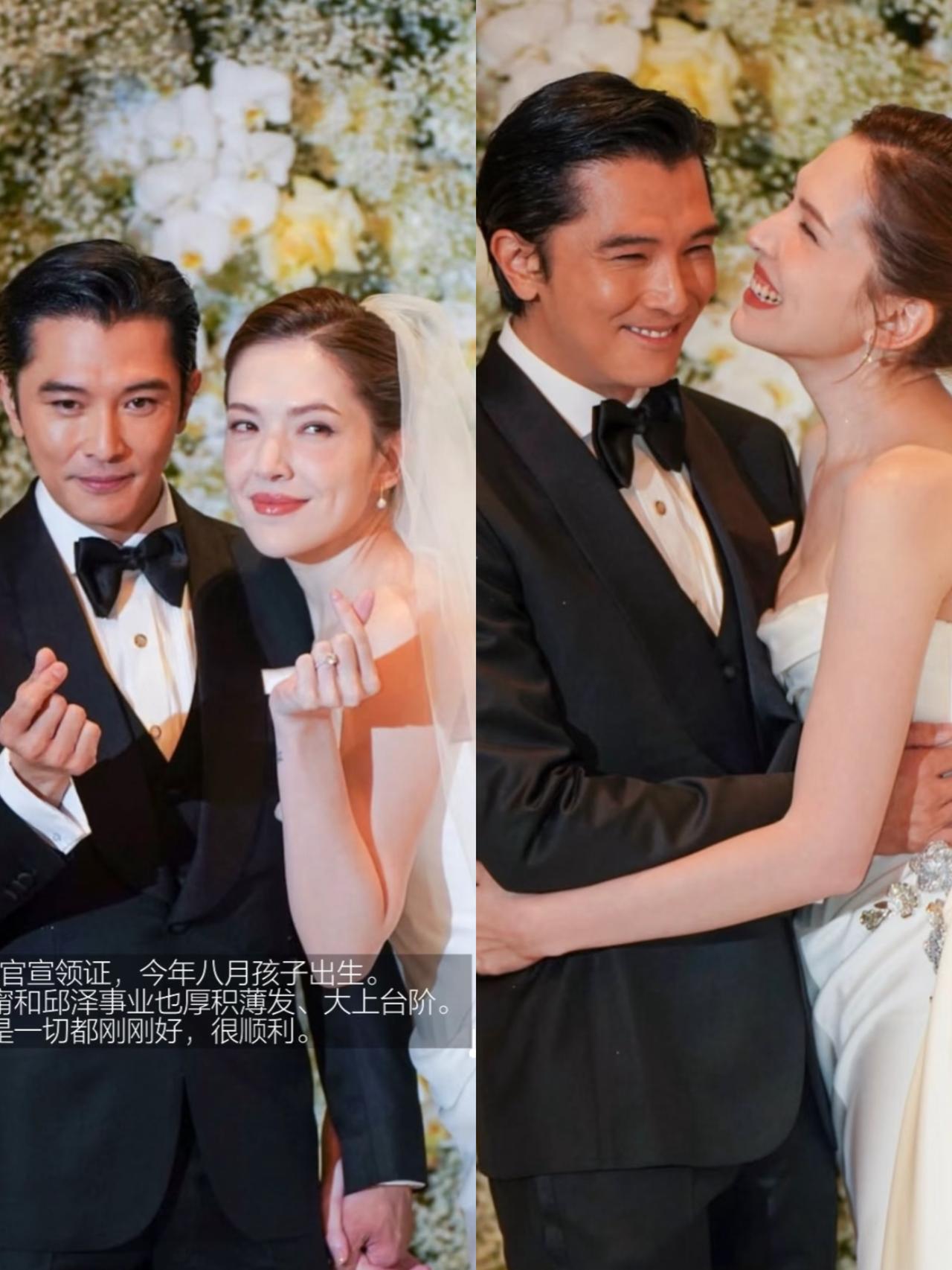 突然就理解唐嫣了今天邱泽大婚，他都44岁了，帅得不像同龄人难怪他和唐嫣分手
