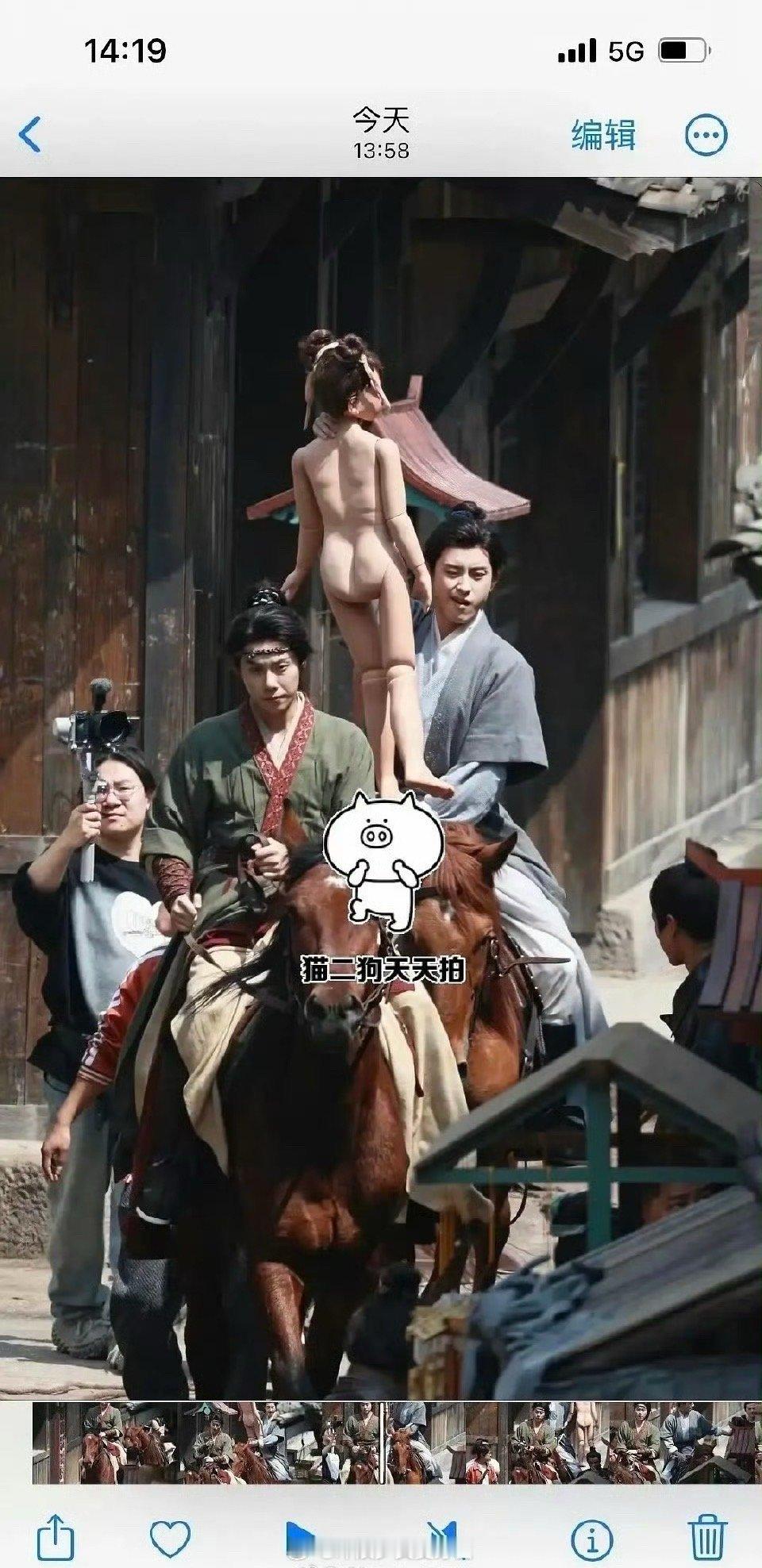 什么剧情，用得上这个娃娃？？看着很吓人的啊​​​