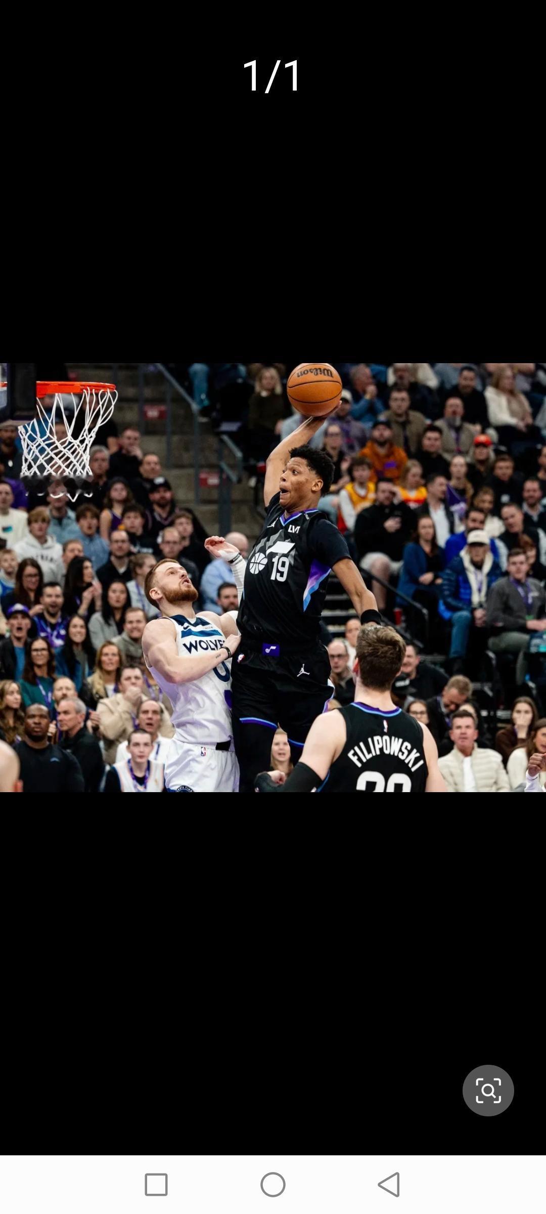 法国铁塔戈贝尔帽到对手没脾气！爵士逆转森林狼，乔治狂砍43分封神之战爵士队在