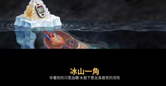 糖尿病并不是单纯血糖高了很多人听到“糖尿病”三个字，第一反应就是：少吃糖，血糖