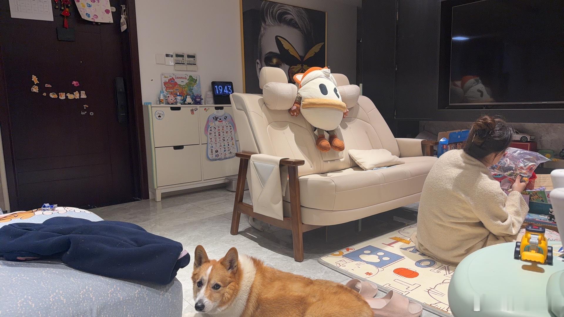 我家这个东风日产大沙发满满的理想元素开箱百万级后排大沙发