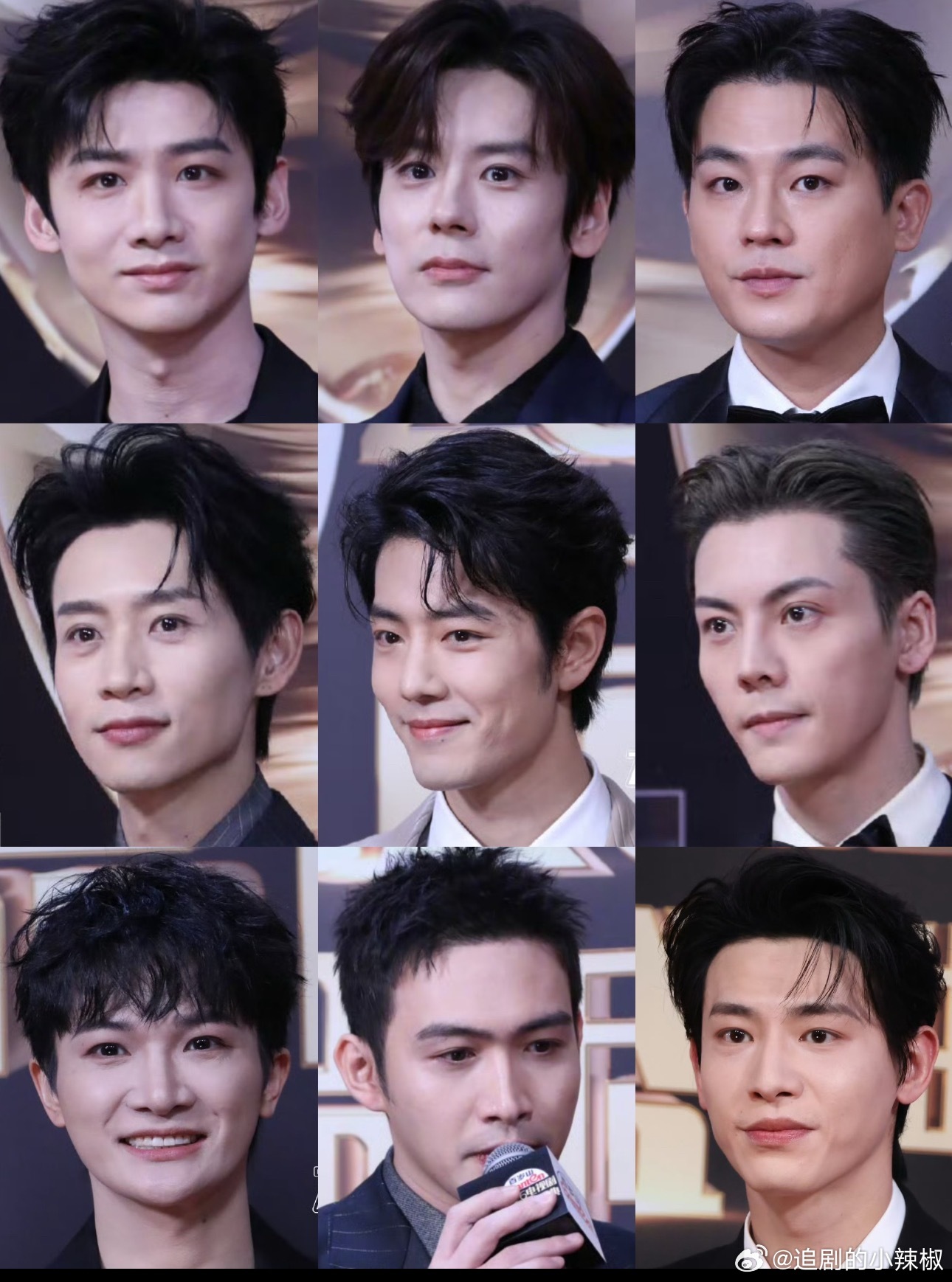 这样看直观点，男明星也卷起来了