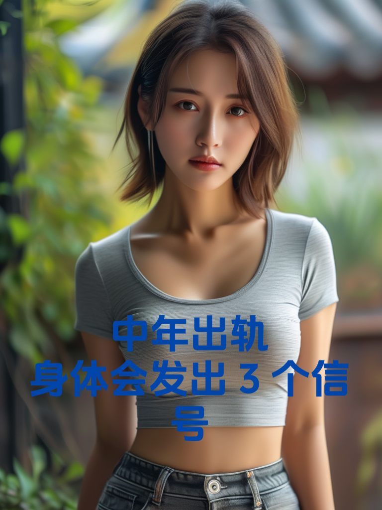 中年出轨，身体会发出3个信号
