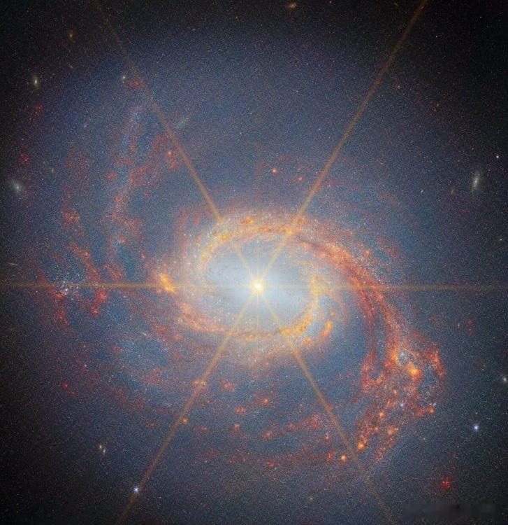 詹姆斯·韦伯望远镜带来令人惊叹的“乌贼星系”新肖像——M77星系NASA刚刚
