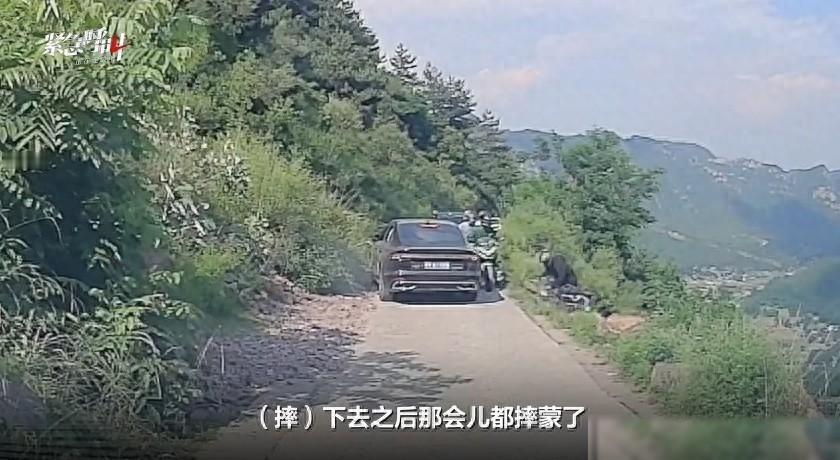 必须严查严惩！6月10日，河南新乡辉县的山区盘山路上，发生了桩让人直冒冷汗的坠崖