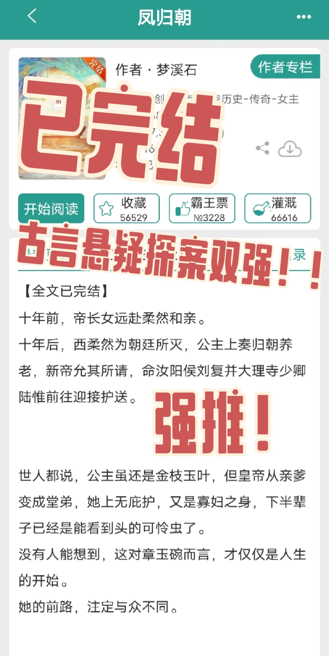 太好了是古言悬疑探案小说书荒有救了！！