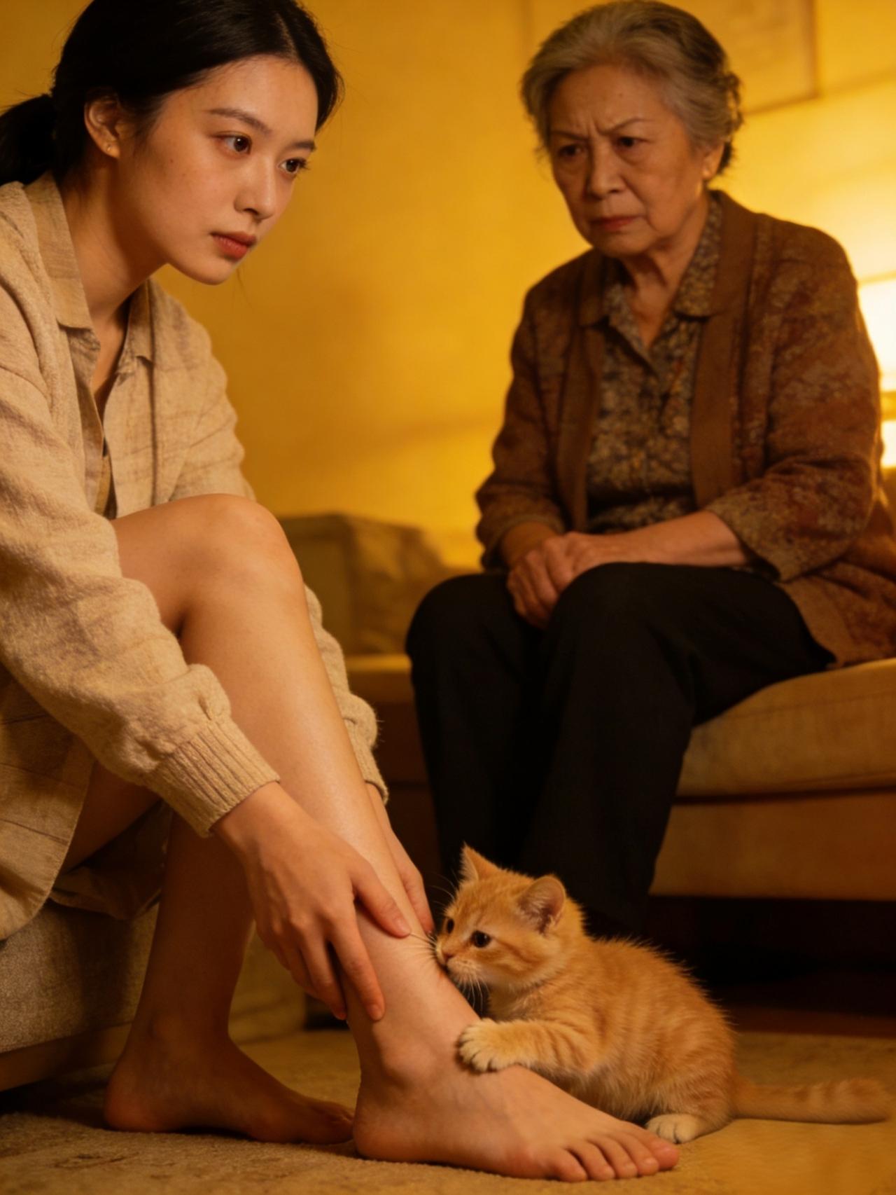 婆婆斜着眼，语气刻薄：“我儿子条件这么好，娶你真是倒了八辈子霉，委屈死他了。”