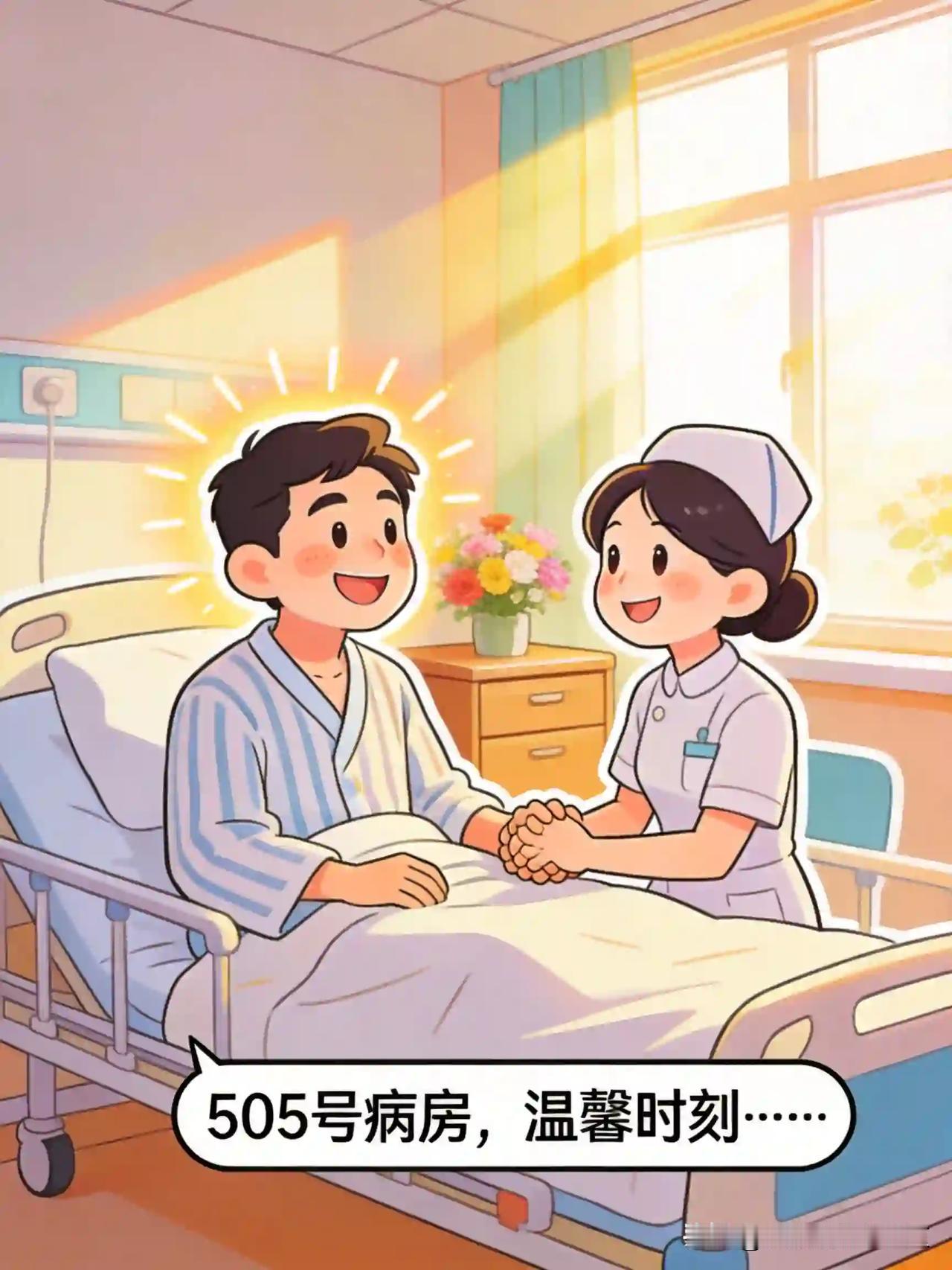 绝望护士甲：“505号病人彻底绝望了。”护士乙：“呀，为什么？刚才他还握着我