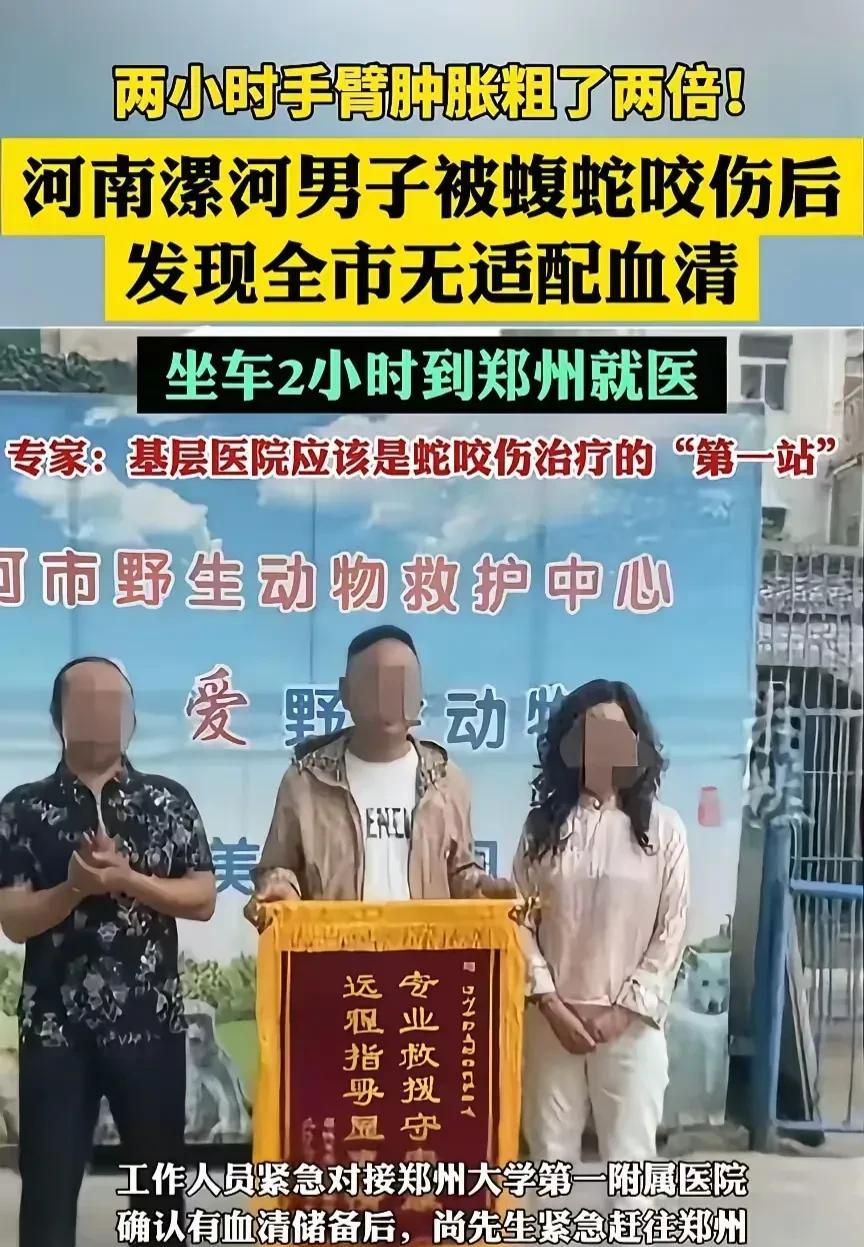 “蛇的天敌是什么？”你知道吗？在河南漯河发生了一件惊险的事！有位大哥在村里土坡上