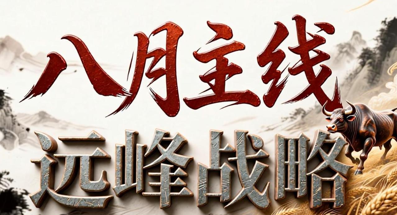 八月的总体策略：非银金融+AI。一，非银金融（券商，互金）作为基本盘，周期内
