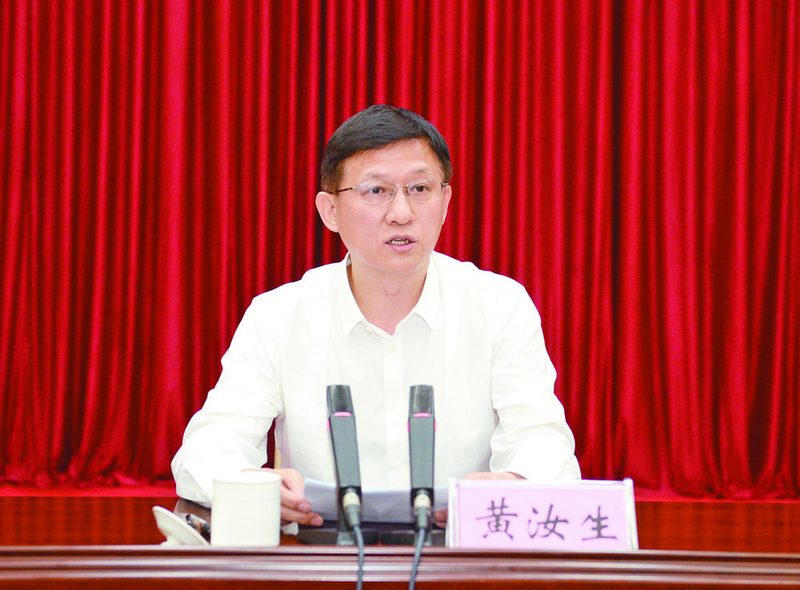 百色市委书记黄汝生, 升任广西壮族自治区副主席