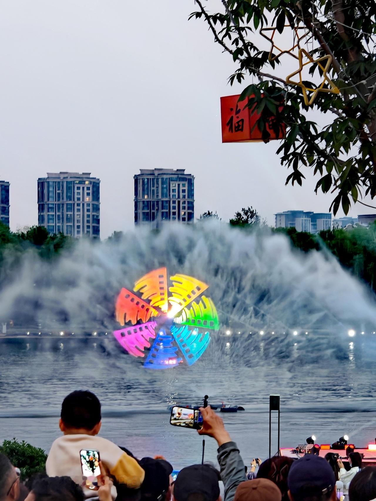 随手拍的好美景北运河西岸电影节水上风景优美