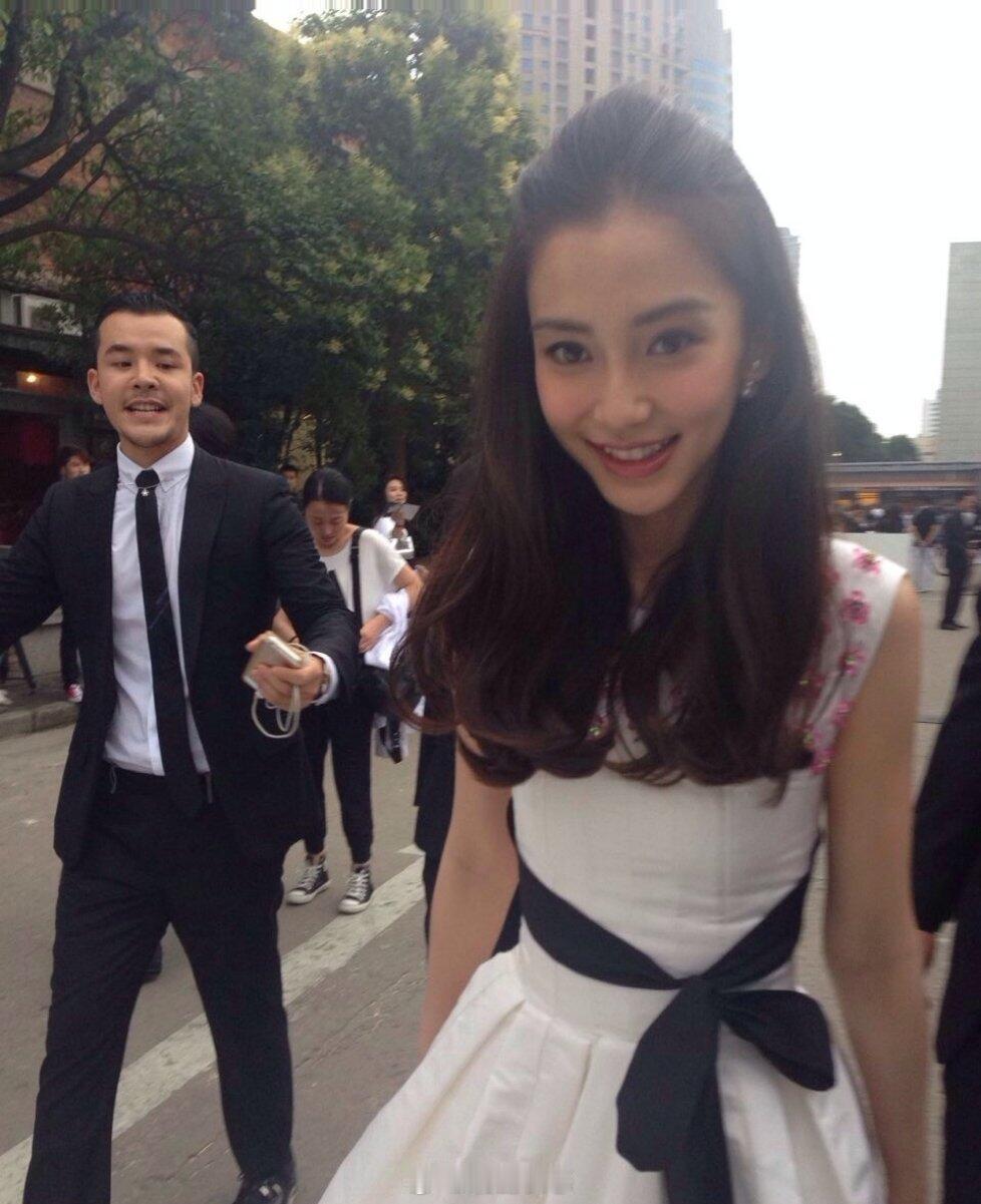 原相机的baby这颜值好抗打2014/6/19出席MissDior迪奥小姐展览