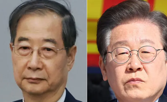 韩国两大政党支持率势均力敌，尹系候选人声势上扬韩国最新民调显示，共同民主党与