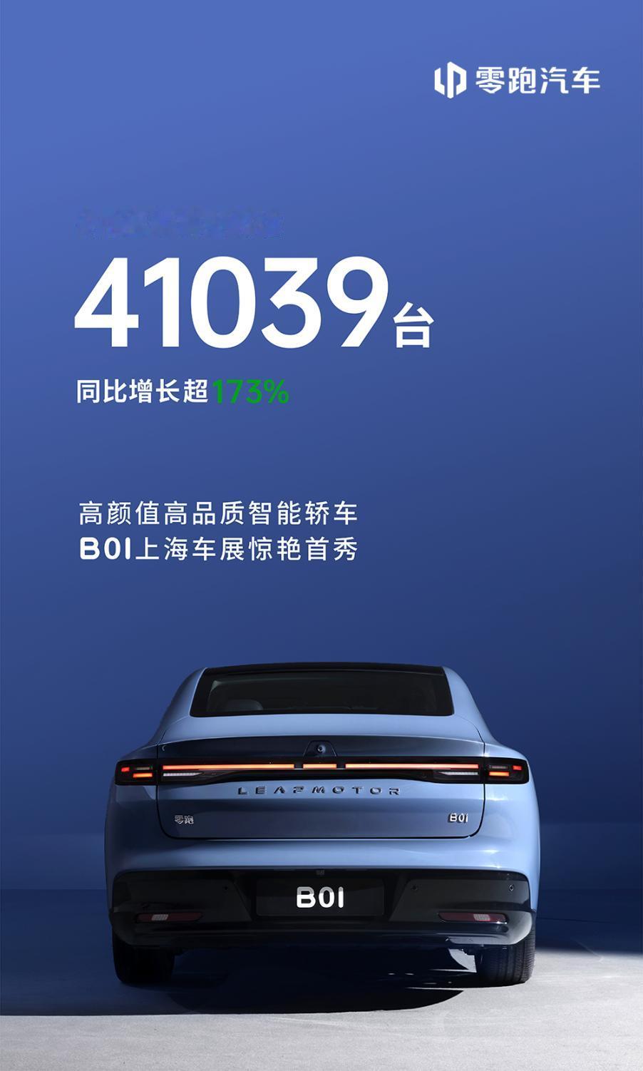 周销、月销双喜临门，零跑开启“起飞模式”！ 从最新周销量数据来看，零跑以0.
