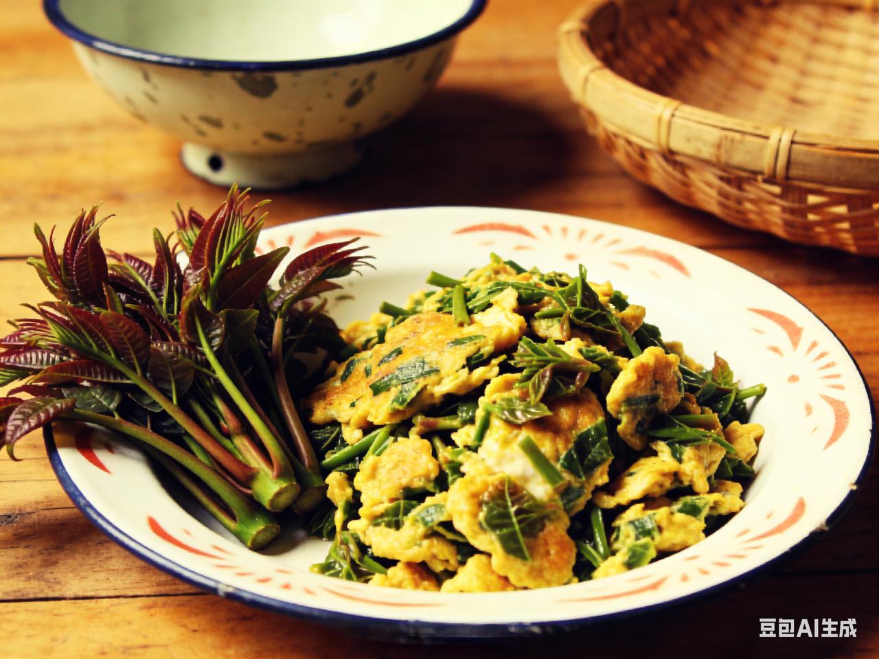 春天一到，各种时令美食都冒出来了，像榆钱、香椿啥的。昨天我买了点香椿做炒蛋，吃着