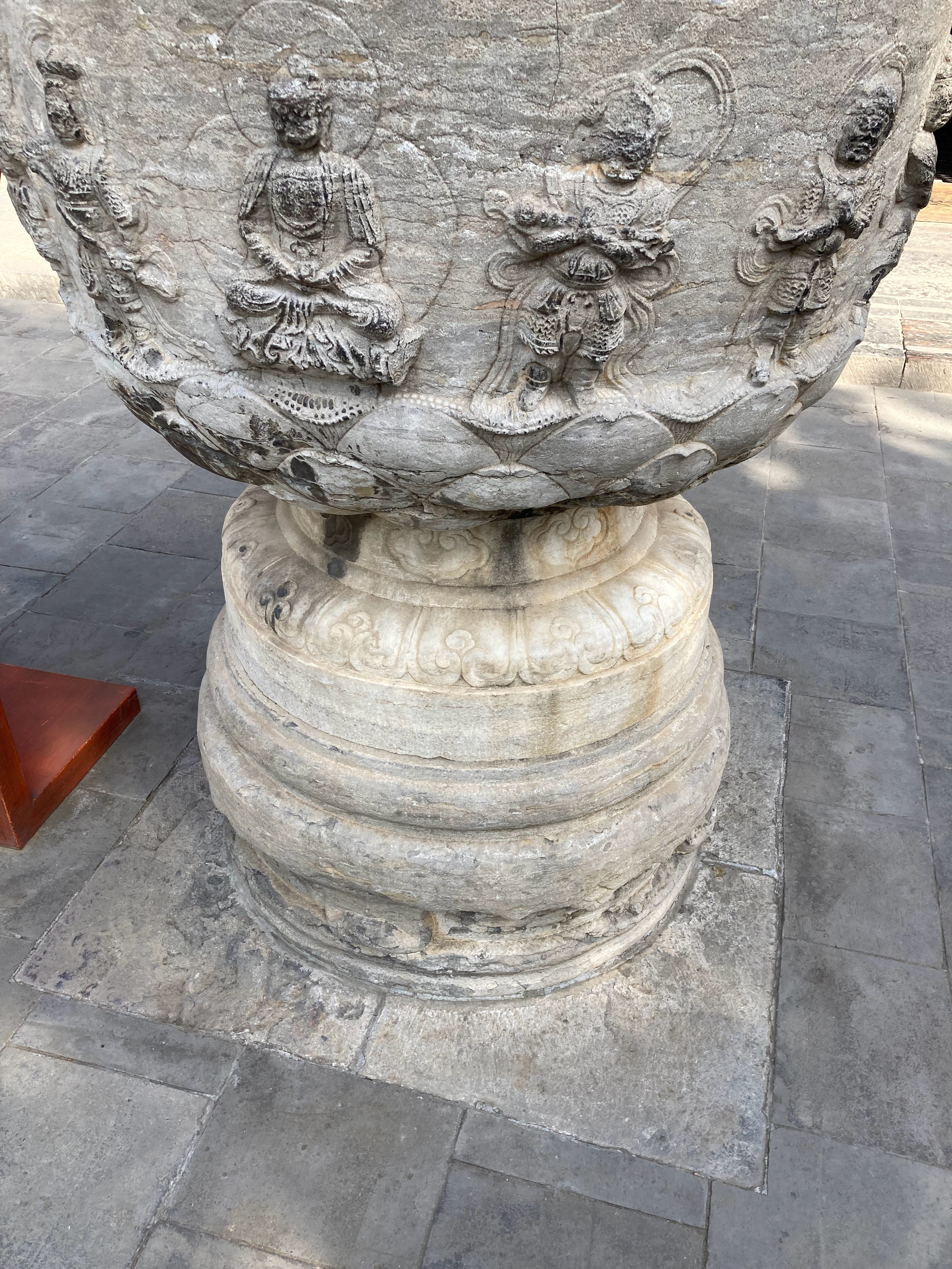 正定隆兴寺，集建筑、雕塑、绘画、碑刻为一体的文化宝库，此番虽因大悲殿落架大修，藏