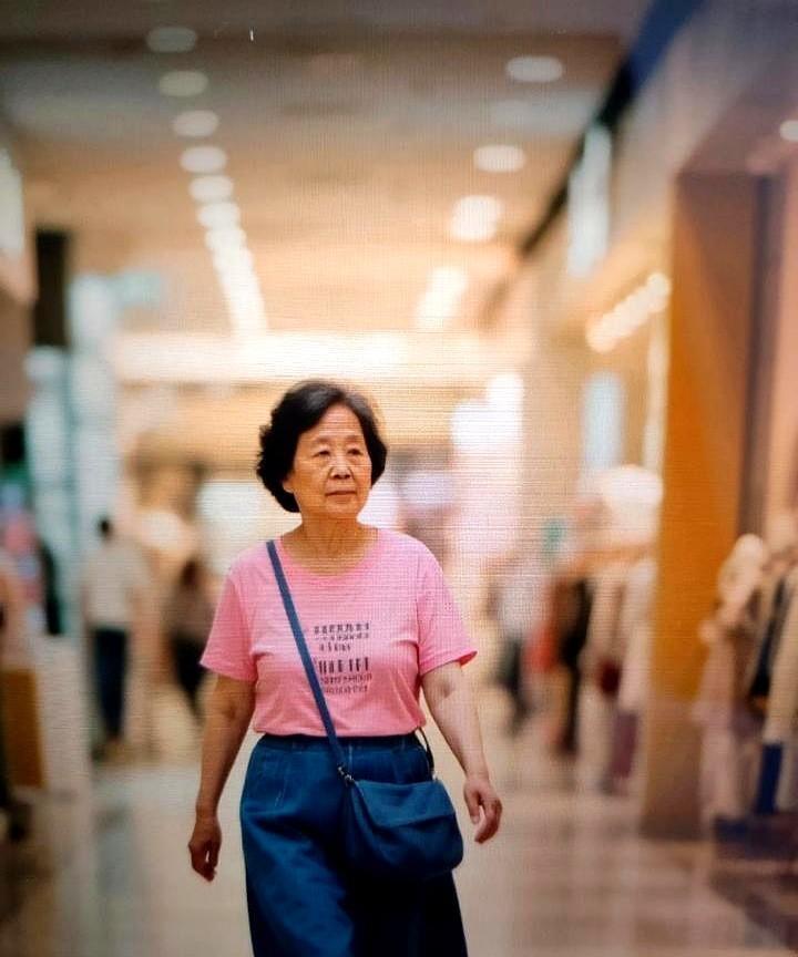今年60岁了，这样子穿真的不合适吗？昨天和女儿逛街买了条新裙子，试穿时闺女直夸