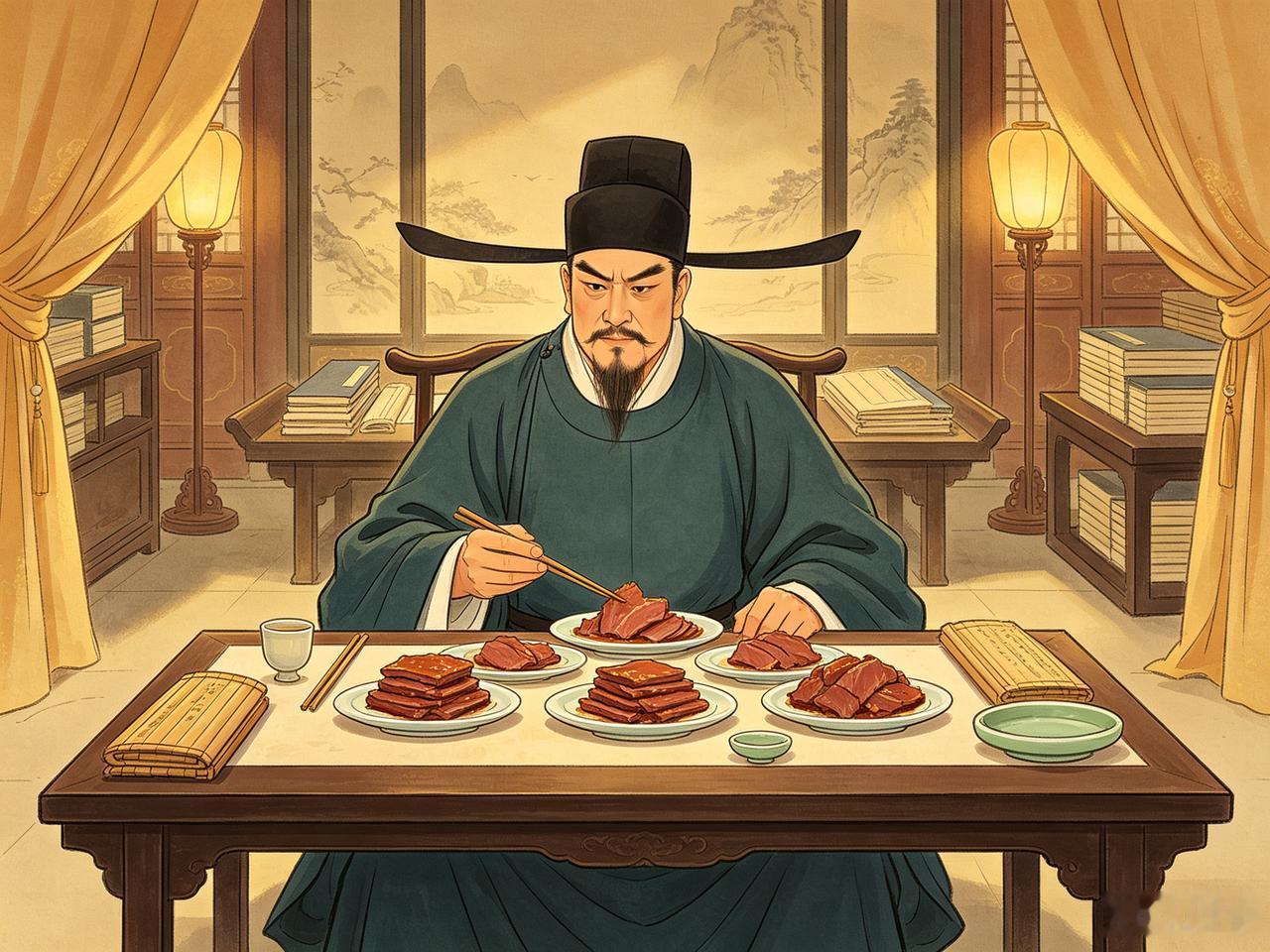 张齐贤最广为人知的是“饭桶宰相”之名。他年少家贫，饿极时竟将屠户丢弃的半张牛皮煮