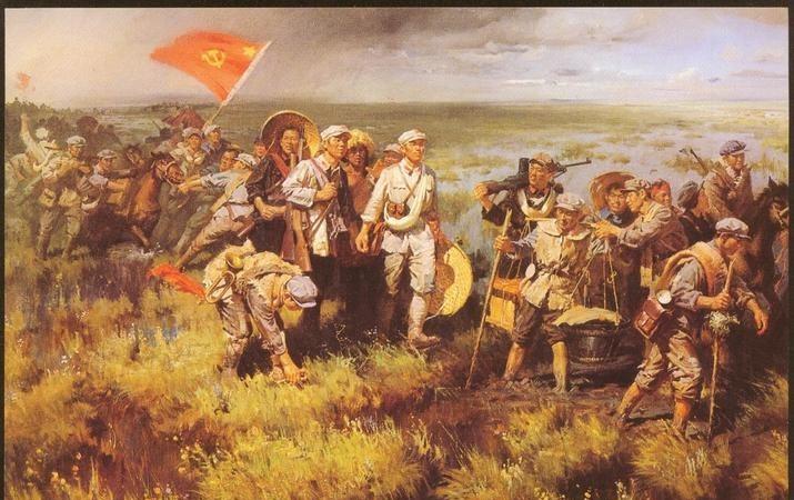 红军刚刚走出草地，就有人送来40万斤粮食和2000斤盐，是谁给的？“1935年