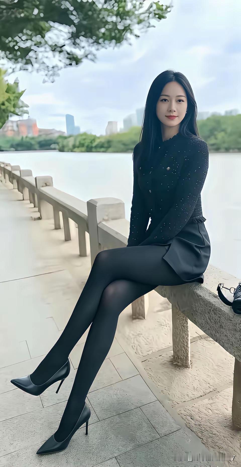 这绝对是黑色装扮的天花板！