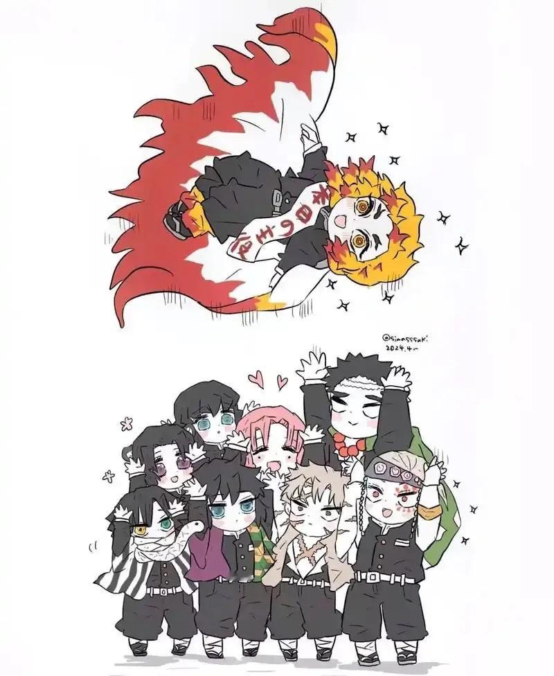 鬼灭之刃给我看活了