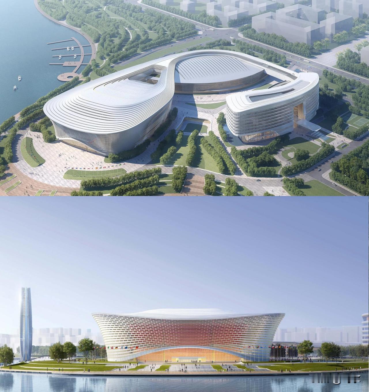 郑东新区北龙湖“招财”地标即将落成！获悉，郑州国际文化交流中心项目智能化工程第