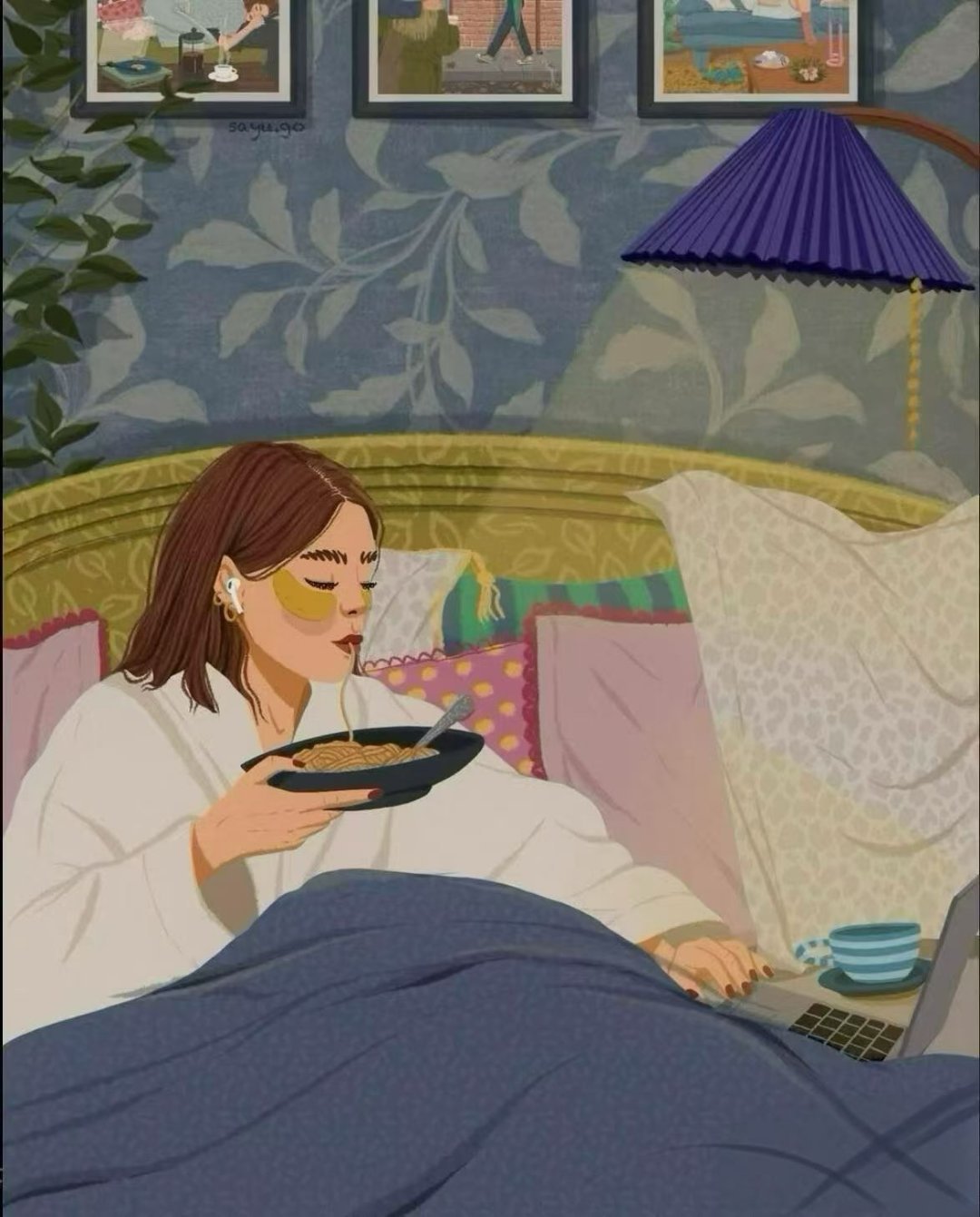 日子可温可暖，拥有什么就享受什么，不强求，不执着，心安便是归处～​​​