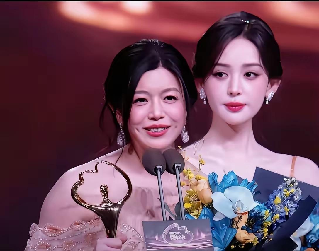 陈妍希和古力娜扎同框，真的就是降维打击，陈妍希这次太吃亏了。42岁的陈妍希