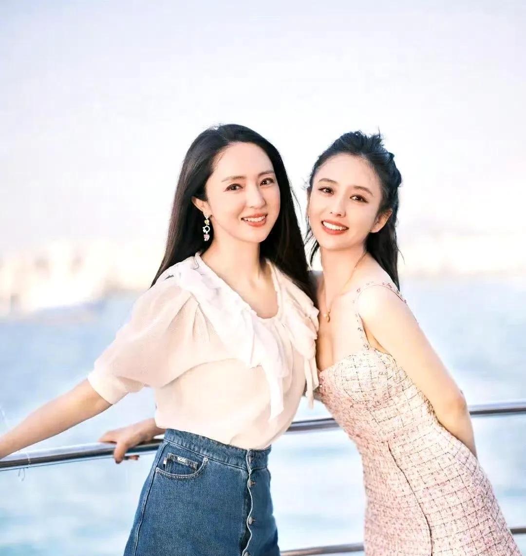 佟丽娅和董璇真是娱乐圈难得的真闺蜜！俩人都是大美女，挑男人的眼光也差不多特指前