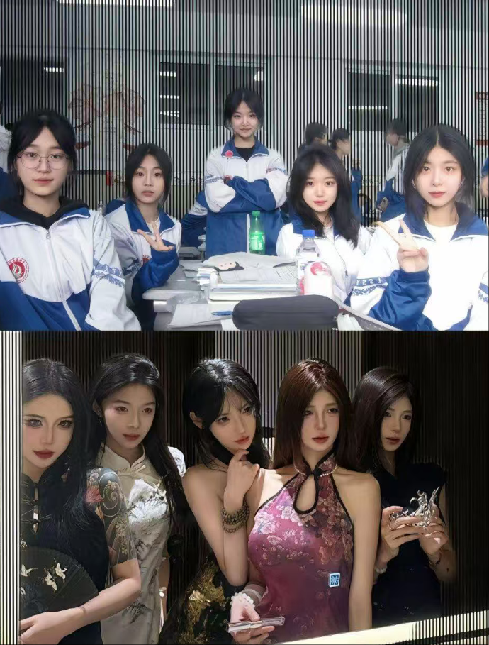 毕业后还能在一起上班，感情真好