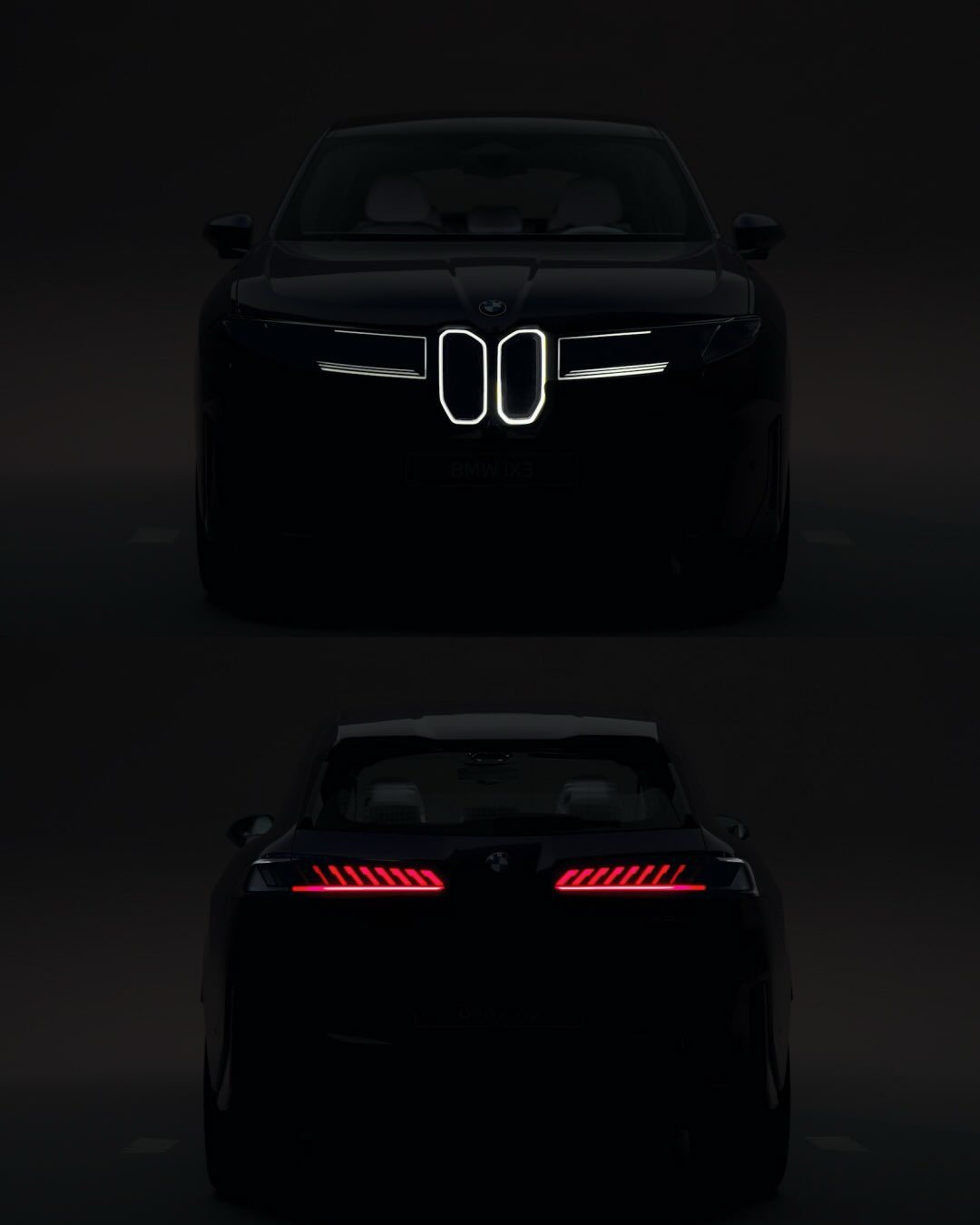 新世代iX3灯光亮起和熄灭过程分解bmwsky宝马ix3