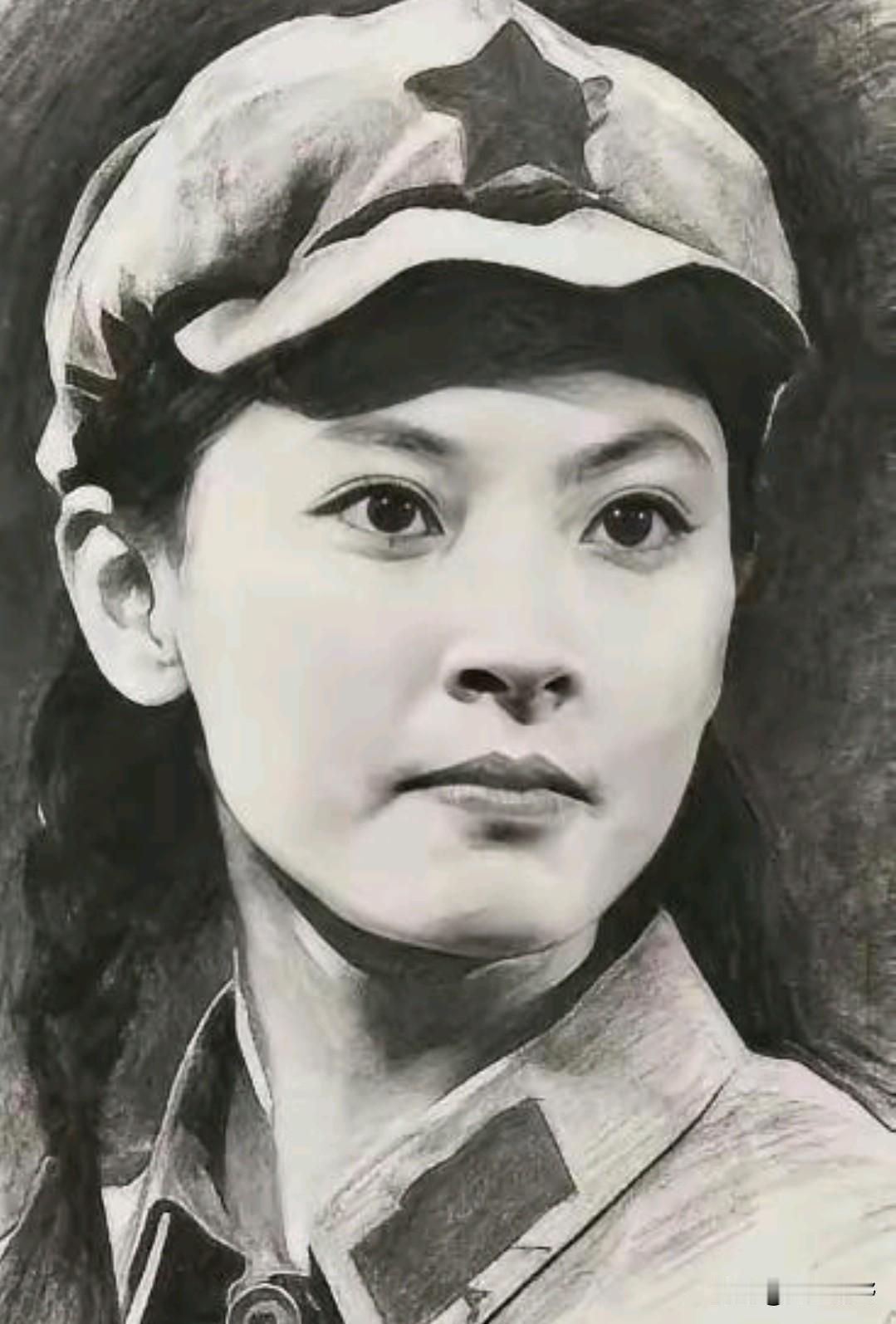 她是红军女连长，美得让人惊艳，硬气更让人敬佩。1936年，面对两百骑兵，她毫