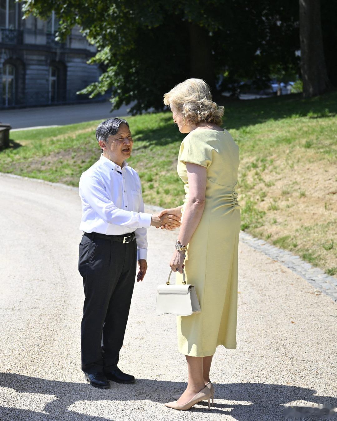 比利时王室日本皇室🇧🇪6月25日，德仁天皇和雅子皇后结束对比利时的国事访问