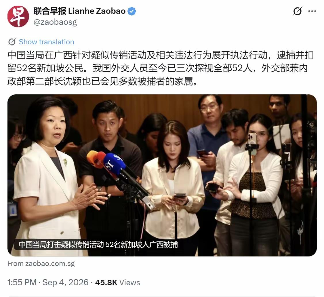 新加坡人专骗新加坡人，新加坡人去国外，最需要防备的就是新加坡同胞。这次我国抓捕