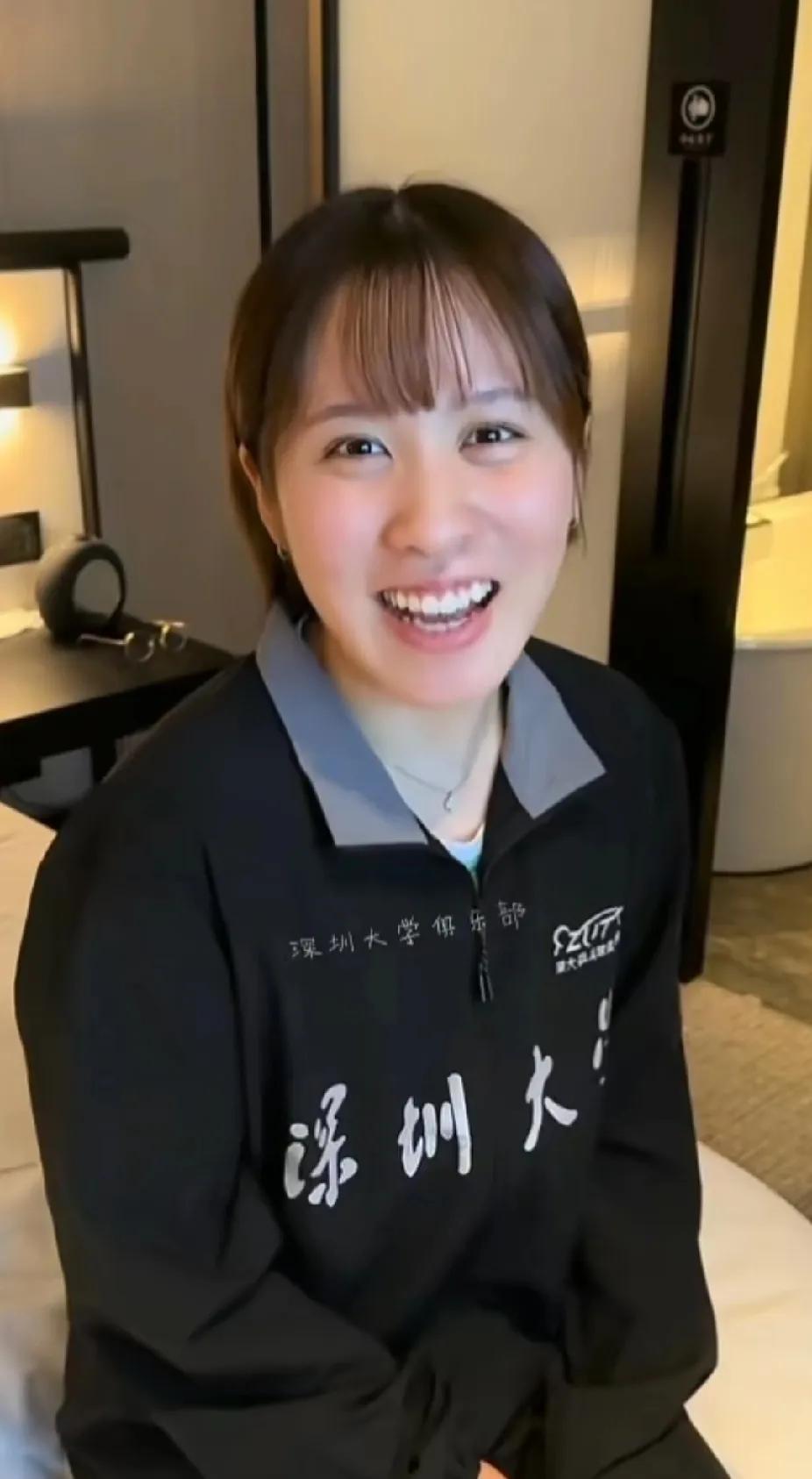 被平野美宇的乒超心态可爱到了✨被平野美宇的“每天开心”可爱到啦！乒超结束后