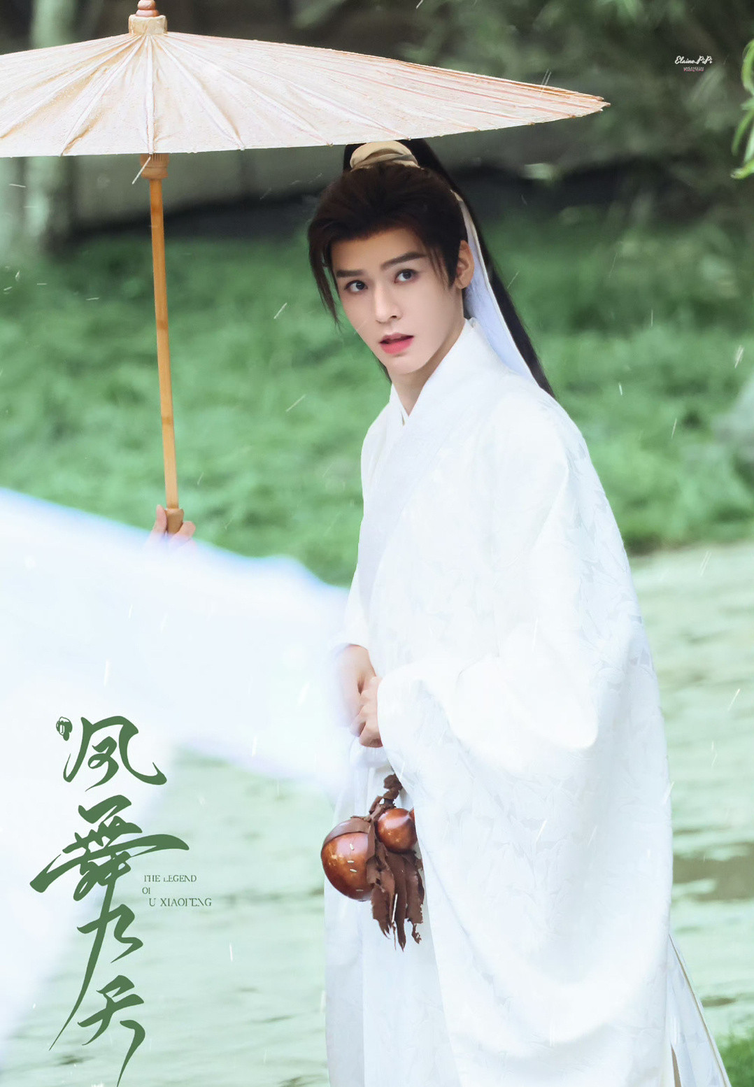 龚俊凤舞九天白衣造型路透，龚俊古装实在是太帅了吧！