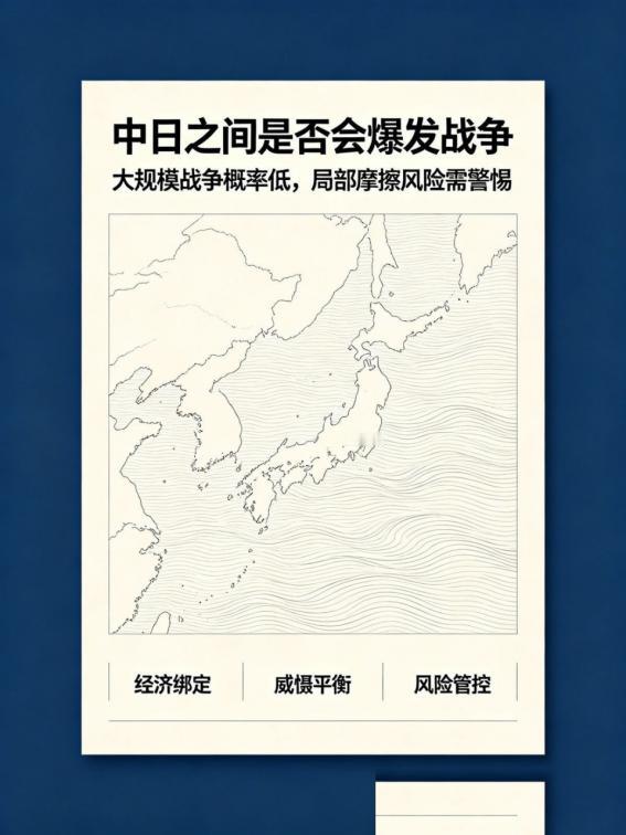中日战争绝不会和俄乌战争一样克制，一旦开打就是不死不休的灭国之战，不可能打打停