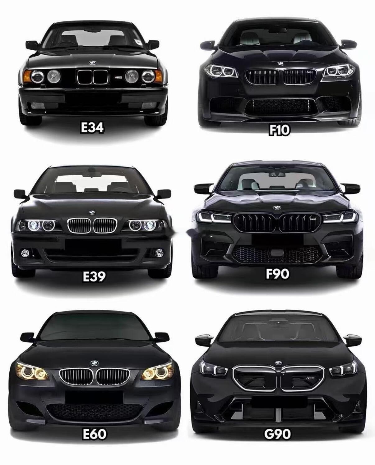 哪一代最好看？宝马m5